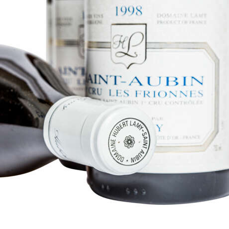 DOMAINE HUBERT LAMY 12 bottles SAINT-AUBIN LES FRIONNES 1998 - Foto 3
