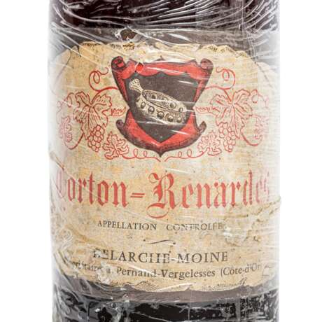 CORTON 1 bottle LES RENARDES 1966 - Foto 2