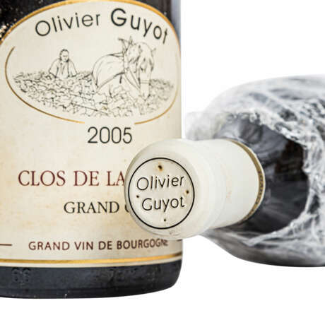 DOMAINE OLIVIER GUYOT 4 bottles CLOS DE LA ROCHE 2005 - фото 3