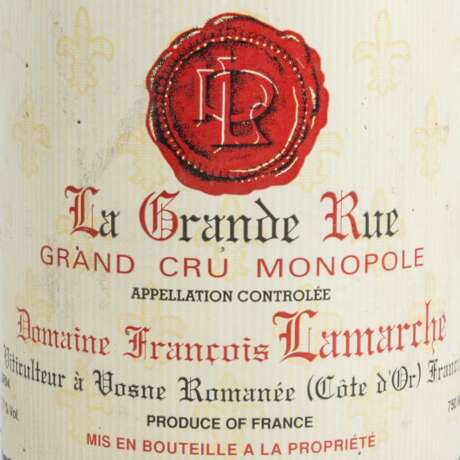 DOMAINE FRANCOIS LAMARCHE 1 bottle 'La Grande Rue', 1994 - фото 2