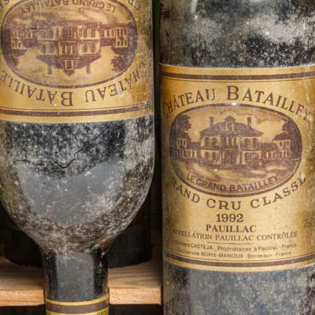 CHÂTEAU BATAILLEY 10 bottles LE GRAND BATAILLEY with OHK 1992 - Foto 3