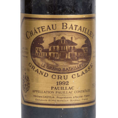CHÂTEAU BATAILLEY 10 bottles LE GRAND BATAILLEY with OHK 1992 - Foto 6