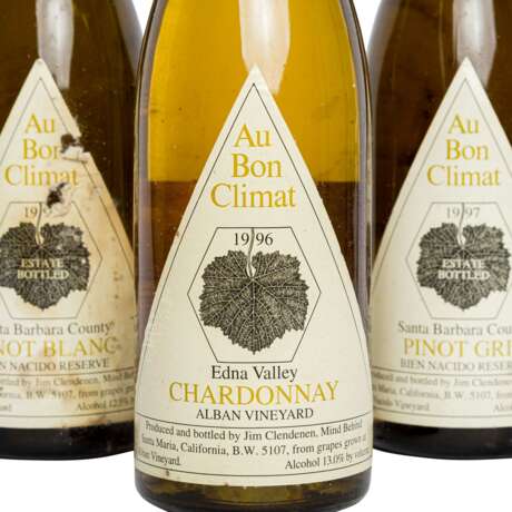 AU BON CLIMAT 3 bottles 1996/1997/1997, - Foto 2