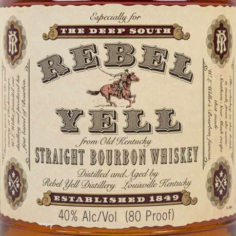 REBEL YELL Straight Bourbon Whiskey - Foto 2