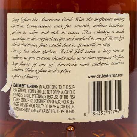 REBEL YELL Straight Bourbon Whiskey - Foto 4
