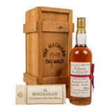 MACALLAN Single Highland Malt Scotch Whisky "Red Ribbon" 1940, 41 years, - фото 1