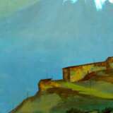 “Ararat” Canvas Oil paint Expressionist Landscape painting 2016 - photo 2