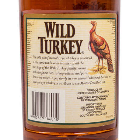 WILD TURKEY Straight Rye Whiskey - фото 4