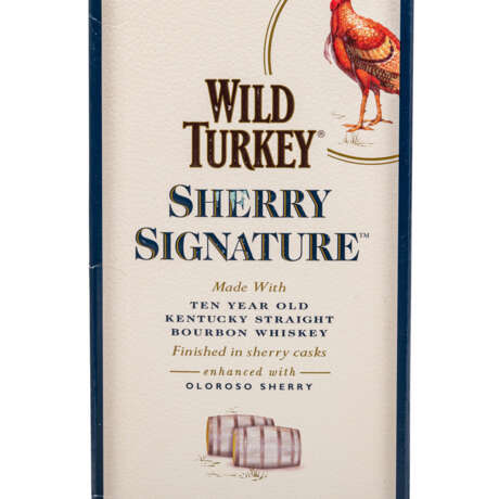 WILD TURKEY SHERRY SIGNATURE Straight Bourbon Whiskey, 10 years - фото 5