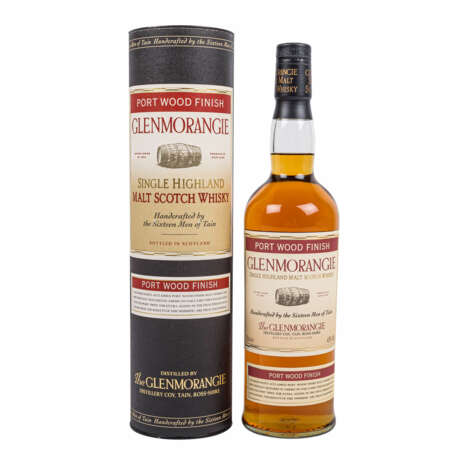 GLENMORANGIE PORT WOOD FINISH Single Malt Scotch Whisky - фото 1