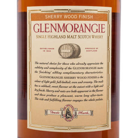 GLENMORANGIE SHERRY WOOD FINISH Single Malt Scotch Whisky - фото 5