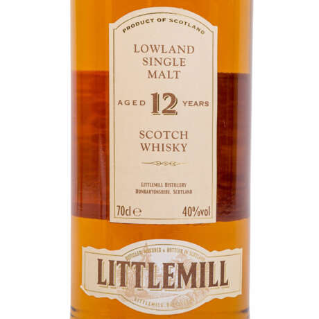 LITTLEMILL Lowland Single Malt Whisky "Aged 12 Years - фото 2