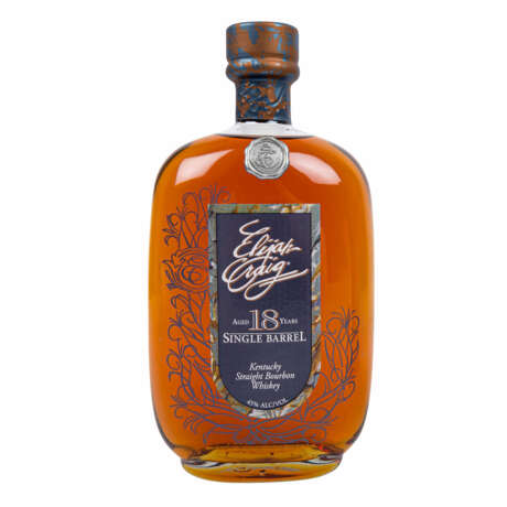 ELIJAH CRAIG Single Barrel Straigth Bourbon Whiskey "Aged 18 Years - Foto 2