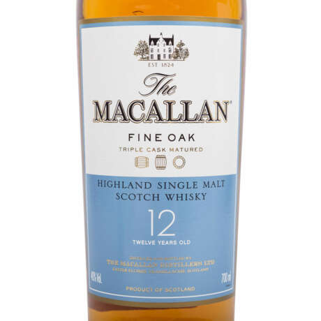 MACALLAN Fine Oak Single Malt Scotch Whisky "12 Years Old - photo 2