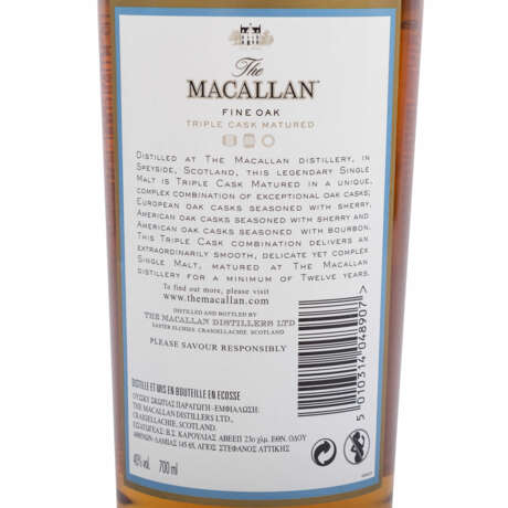 MACALLAN Fine Oak Single Malt Scotch Whisky "12 Years Old - photo 4