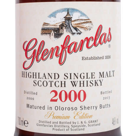 GLENFARCLAS Single Highland Malt Scotch Whisky 2000, Matured in Oloroso Sherry Butts - фото 2