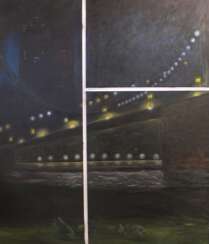 Nacht Brücke (3 Teile)