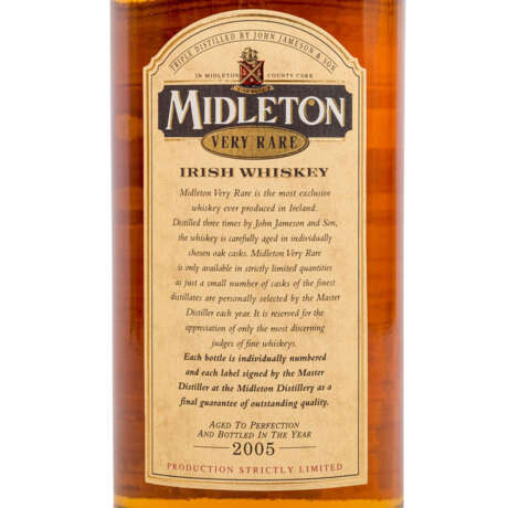 MIDDLETON Very Rare Irish Whiskey 2005 - photo 5