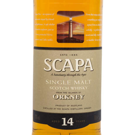 SCAPA Single Malt Scotch Whisky "Aged 14 Years - Foto 2