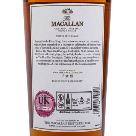 MACALLAN Single Malt Scotch Whisky "Boutique Collection", 2020 (Release) - Foto 8