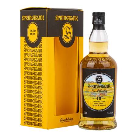 SPRINGBANK Single Malt Scotch Whisky LOCAL BARLEY 10 years - photo 1