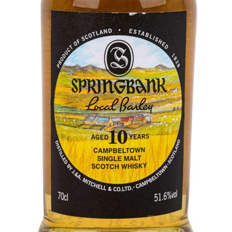 SPRINGBANK Single Malt Scotch Whisky LOCAL BARLEY 10 years - фото 2