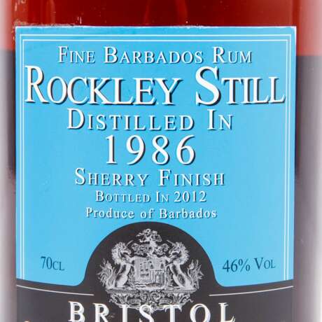 ROCKLEY STILL Bristol Classic Rum 1986 - фото 2