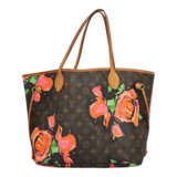 LOUIS VUITTON Shopper "NEVERFULL MM STEPHEN SPROUSE", Coll: 2009. - Foto 4