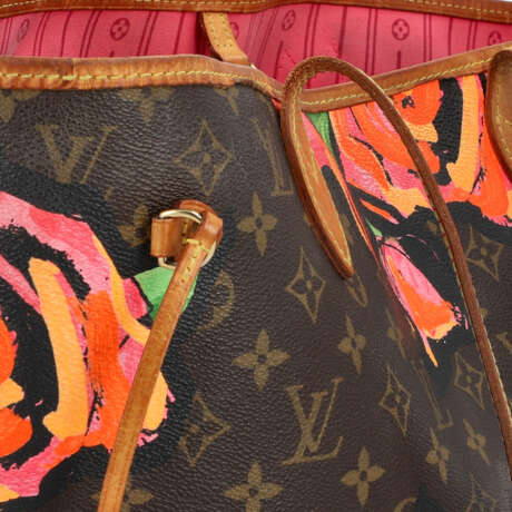 LOUIS VUITTON Shopper "NEVERFULL MM STEPHEN SPROUSE", Coll: 2009. - photo 8