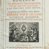 Konvolut religiöser Schriften 6-tlg., Missale Romanum as usum fratrum minorum sancti Francisci Cappucinorum - photo 7