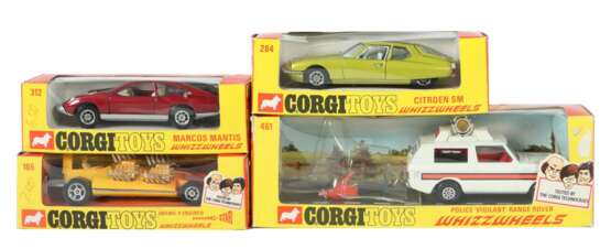4 Modellautos Corgi Toys, London - фото 1