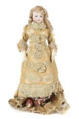 Franz. Puppe wohl Jumeau, ca. um 1870-80
