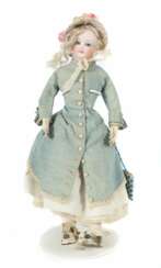 Franz. Puppe wohl Jumeau, ca. um 1870-80