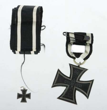 Eisernes Kreuz und Miniatur 1813-70, EK1 2. Klasse - photo 2