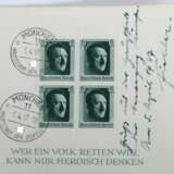 Briefkuvert 1937 original Briefumschlag, DIN A5 - photo 2