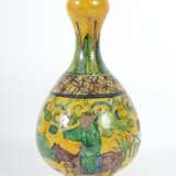 Suantouping-Vase China, naturfarbener Scherben/farbig gefasst - фото 2