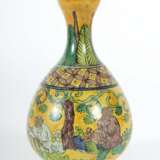 Suantouping-Vase China, naturfarbener Scherben/farbig gefasst - Foto 3