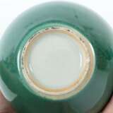 Kalebassenvase mit grüner Glasur China, 19. Jh. - Foto 3