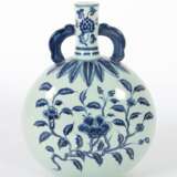 Baoyueping Vase China, Porzellan/blau-weiß Malerei - Foto 3