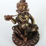 Schutzgottheit mit Kangling Nepal, Bronze/patiniert - photo 2