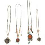 4 Amulettketten Nepal/Tibet, 20. Jh. - Foto 1