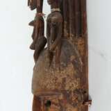 Bambara Ntomo-Maske Mali/Burkina Faso, Holzmaske mit stegartiger Nase - photo 2