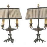 Paar Bouilotte-Lampen Ende 19. Jh., Louis XVI-Stil - photo 1