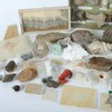 Umfangreiche Sammlung Versteinerungen vielfältiges Konvolut best. aus variierenden Versteinerungen, Mineralien und Ausgrabungen: Aquamarin - photo 2
