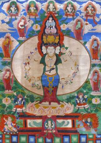 Thangka Bodhisattva AVALOKITESHVARA - photo 1