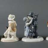 4 Porzellanfiguren 3x Metzler & Ortloff, Ilmenau - Foto 2