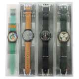 4 Armbanduhren SWATCH Schweiz, 1990er Jahre - photo 1