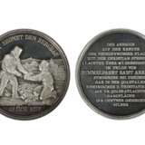 Silbermedaille der Grube Himmelfahrt Samt Abraham bei Freiberg, zur Erinnerung an den 1847 gemachten reichen Silberfund - Foto 1