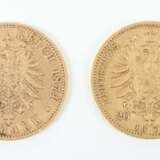 2 20 Mark-Goldmünzen Deutschland, 1873/74 - photo 2
