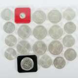 Sammlung von 20 Silbermünzen Silber, ca. 654 g - photo 1